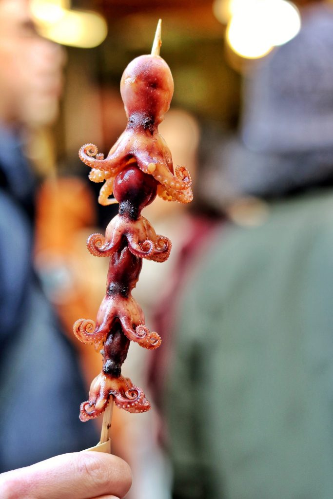 Tsukiji Market Octopus