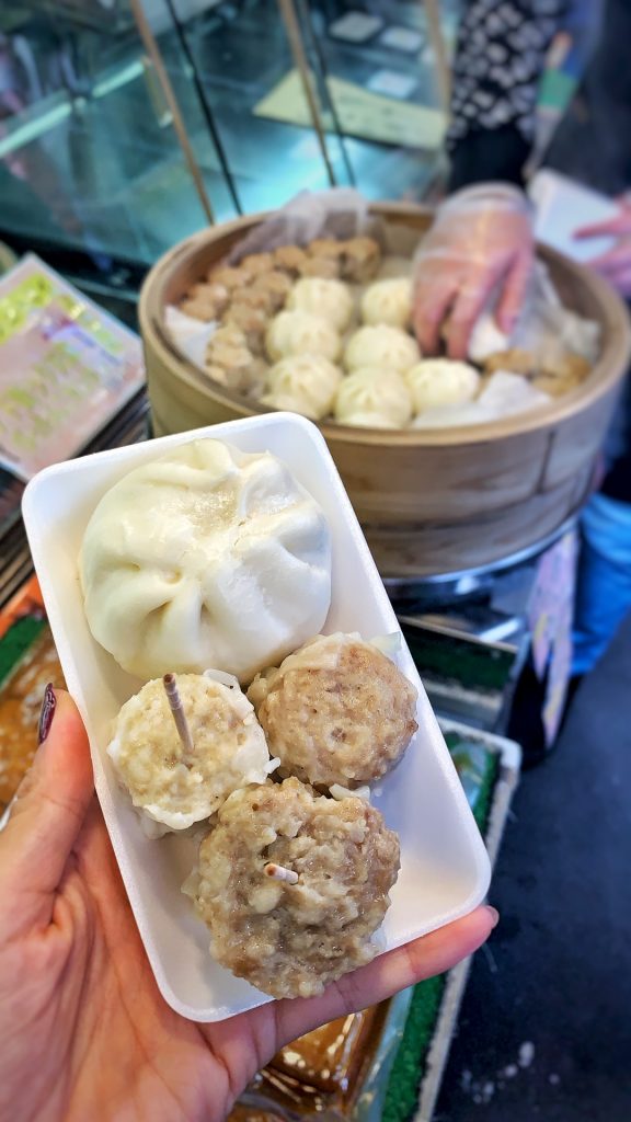 Tsukiji Market Shumai and Steamed Bun